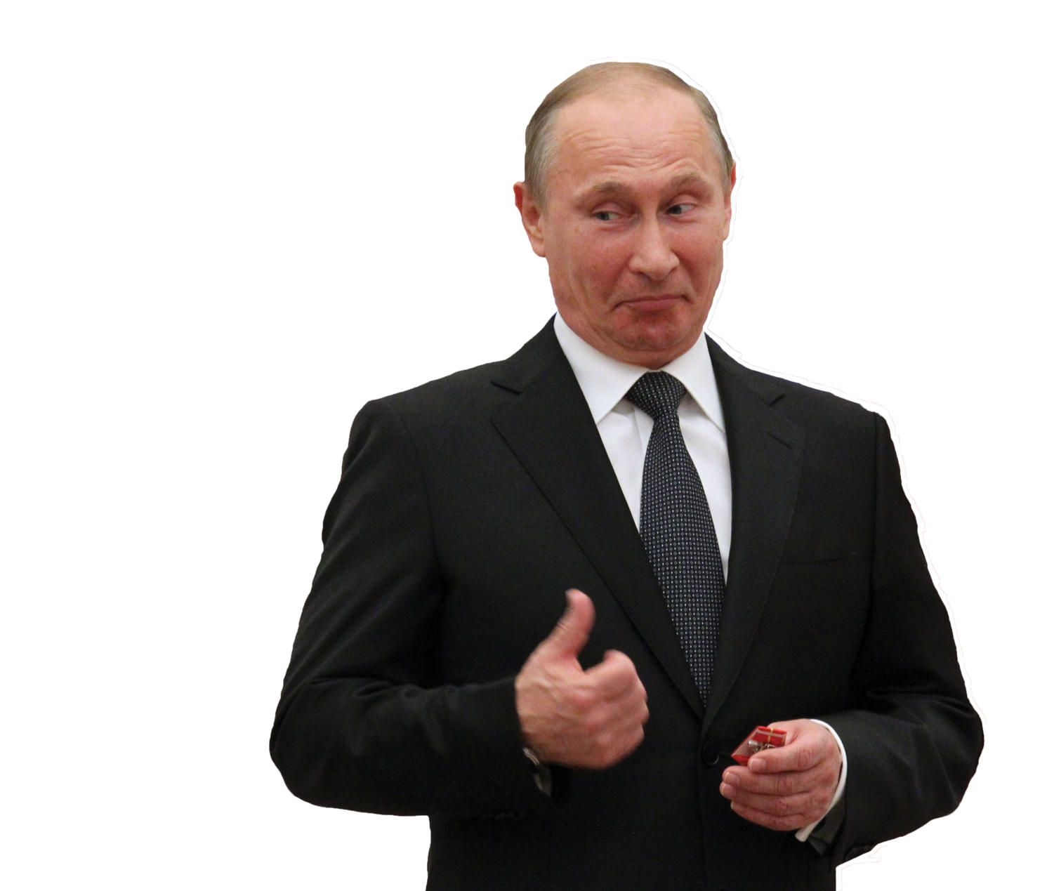 Путин Владимир Владимирович аплодирует