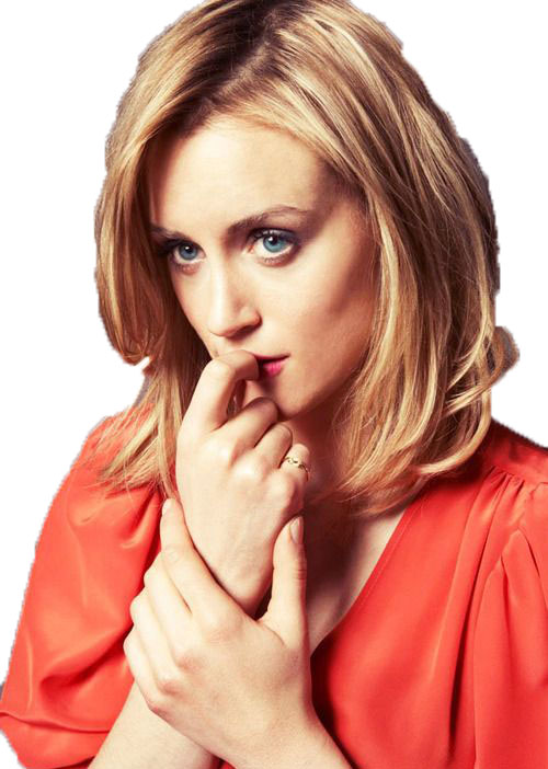 Piper Kerman poses for the camera. Orange is the New Black is based on Kermans time in a womens prison.