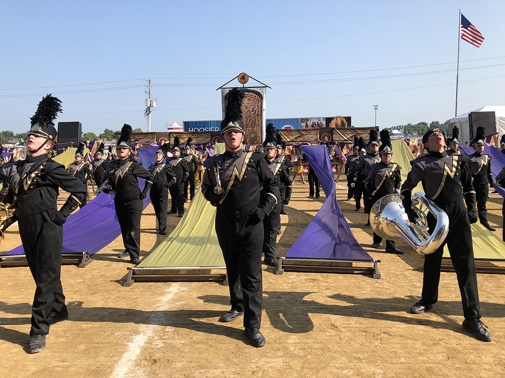 NHS Marching Band takes first at Indiana State Fair Band Day Miller