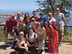 The group at Motjuic Hill