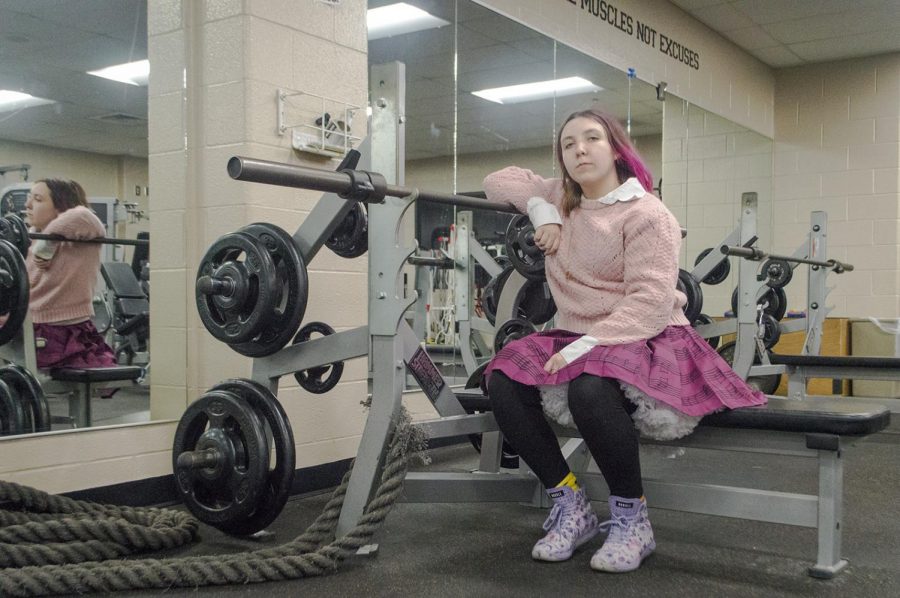 She wears pink skirts and lifts heavy weights. NHS freshman Andie Zelaya is one of the women at NHS who are proving you can be strong and feminine at the same time.