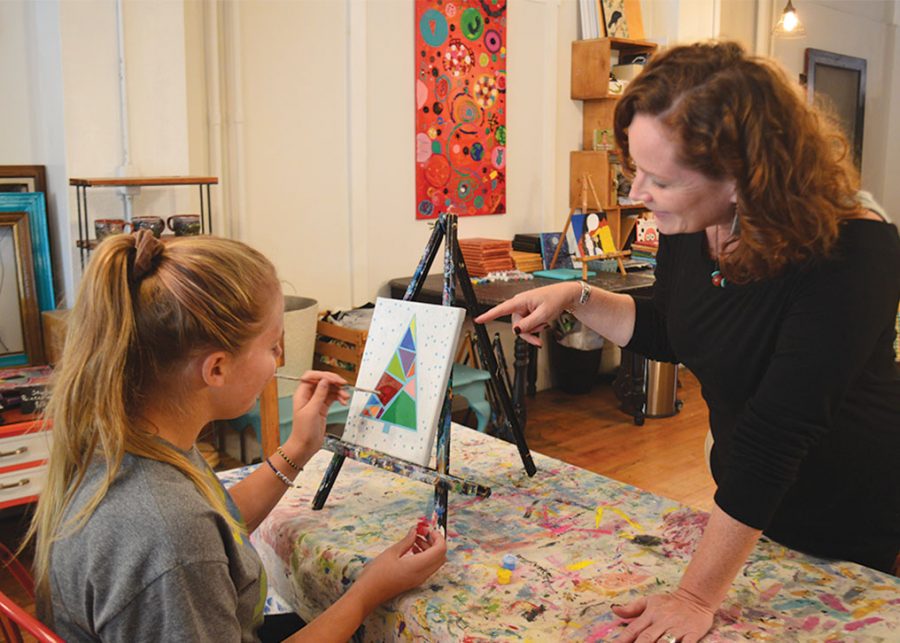 Accessible art: Deanna Leonard, owner of Caravan Classes shares her feelings for community and how success can be measured in a variety of mediums