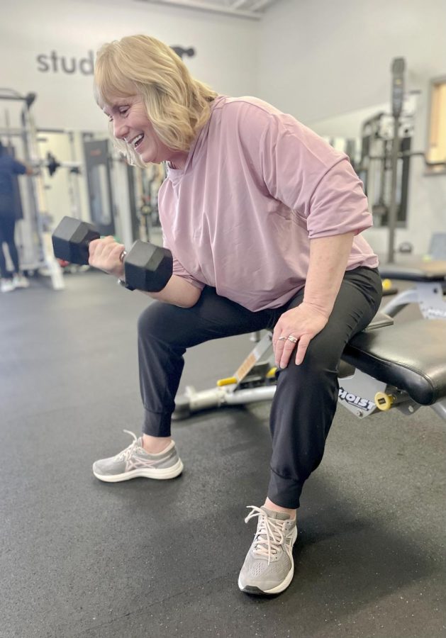With her retirement approaching, French teacher Michelle Tharp-Taylor is finding a new way to keep busy. Tharp-Taylor hopes to pursue physical training after leaving NHS. 